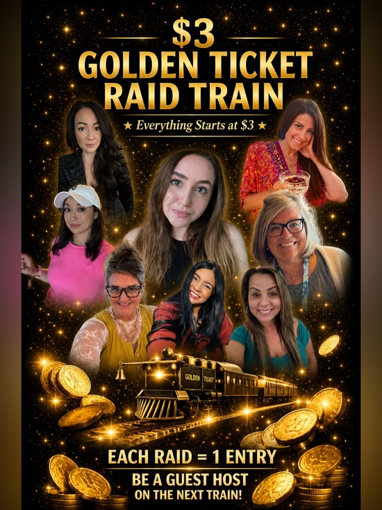 Accessories - 🚂🎟️ 5/26 $3 Golden Ticket Raid Train 🎟️ 🚂